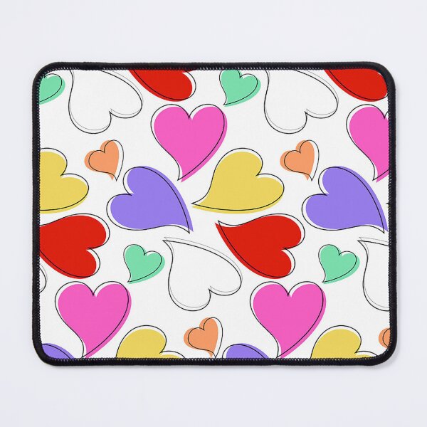 Item preview, Floating Conversational-Inspired Hearts Pattern designed and sold by FAD-Artwork.