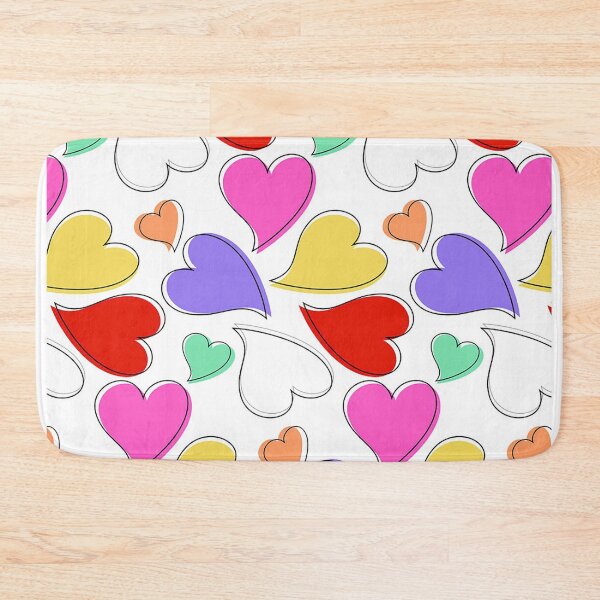Item preview, Floating Conversational-Inspired Hearts Pattern designed and sold by FAD-Artwork.