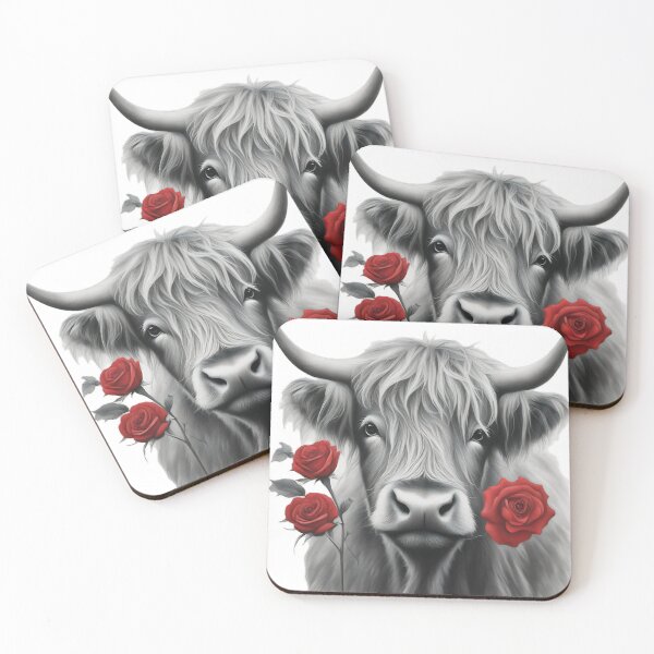 Item preview, Highland Cow Valentine designed and sold by Zenvo.