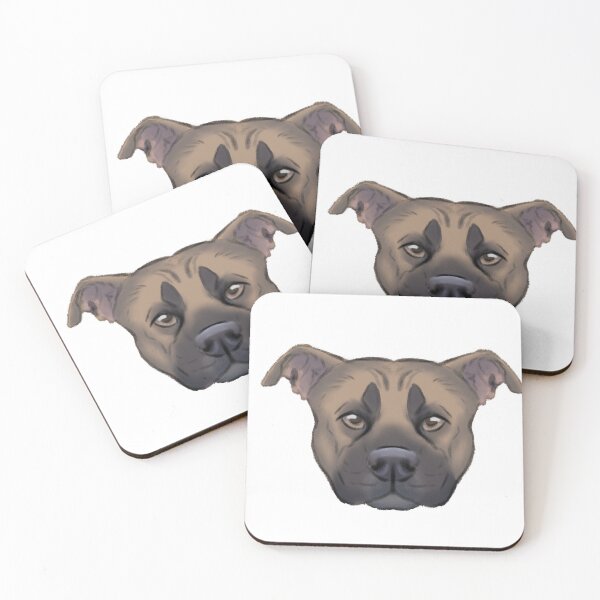Item preview, blue fawn pit head designed and sold by swamppuppydesigns.
