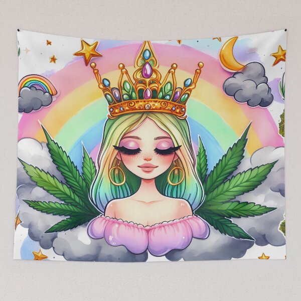 Item preview, Little Pot Princess designed and sold by Rainbow Kushnection.