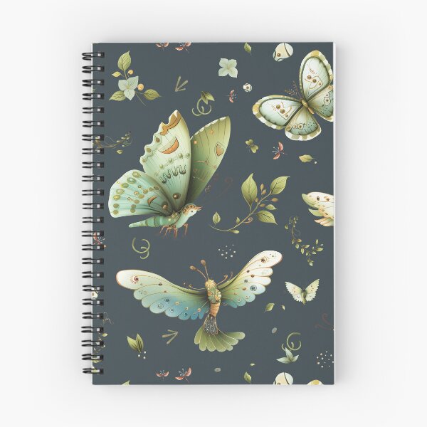 Item preview, Birds and butterflies pattern designed and sold by kidizajn.
