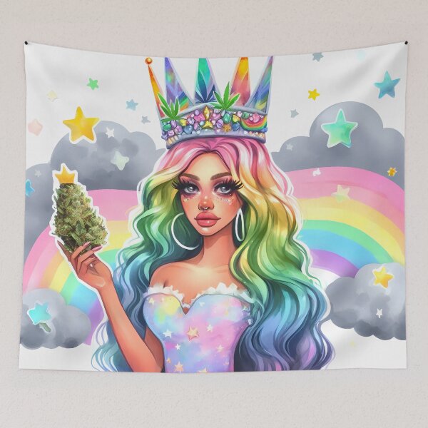 Item preview, Baddie Kush Kween designed and sold by Rainbow Kushnection.