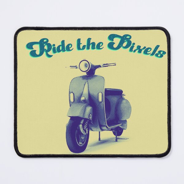 Item preview, Ride the Pixels designed and sold by Artful3d.