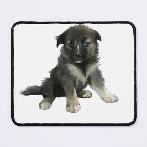 Item preview, painted puppy designed and sold by swamppuppydesigns.