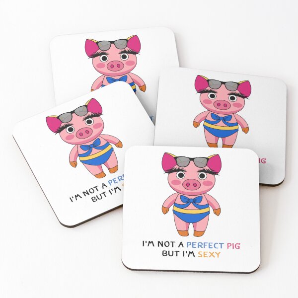Item preview, I am not a perfect pig designed and sold by BlueMorz.