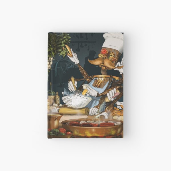 Robot Chef Hardcover Journal