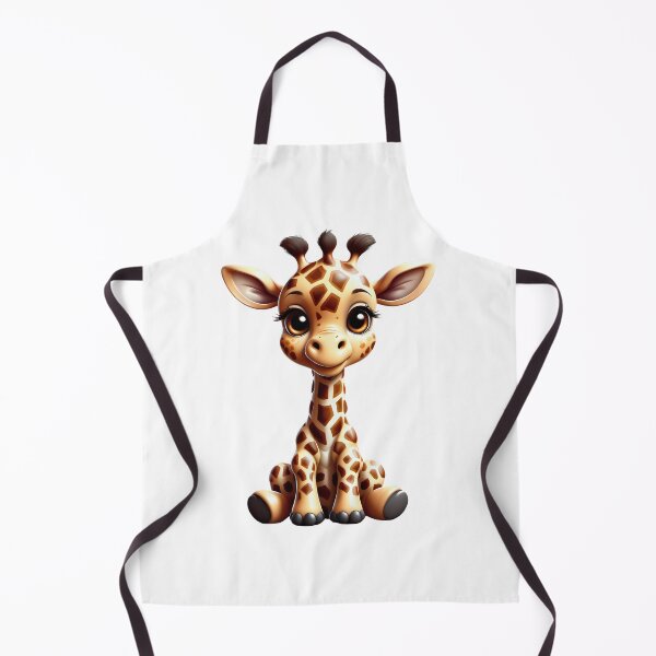 Item preview, Cute baby cartoon giraffe ilustration designed and sold by Inspyralia.