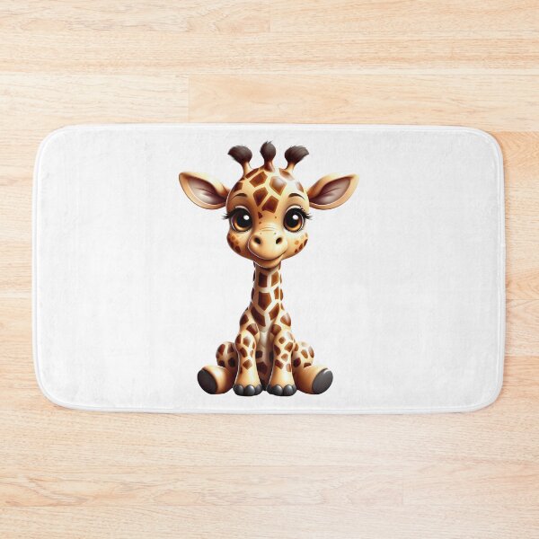 Item preview, Cute baby cartoon giraffe ilustration designed and sold by Inspyralia.