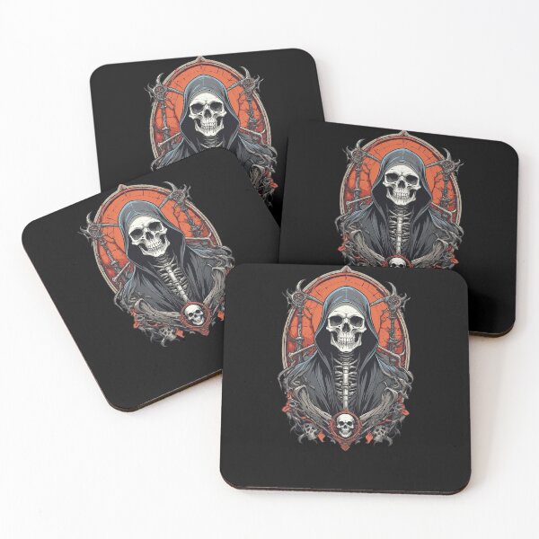 Item preview, Skeleton in a robe designed and sold by NordicBadger.