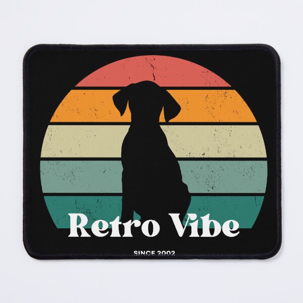 Item preview, retro dog designed and sold by ApexAnimal Art.