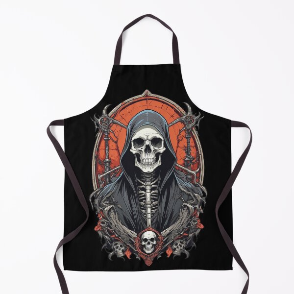Item preview, Skeleton in a robe designed and sold by NordicBadger.