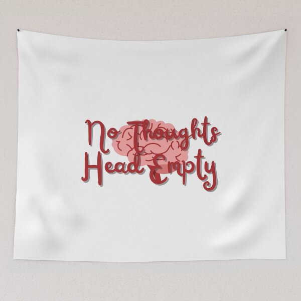 Item preview, No Thoughts, Head Empty designed and sold by HypnoMemers.