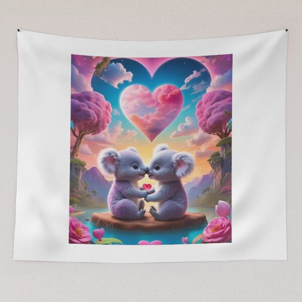 Item preview, Koala Kindred Spirits: Galentine's Day Bond designed and sold by Gaynor Burrows.