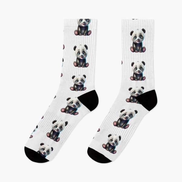 Item preview, Cute baby cartoon panda ilustration designed and sold by Inspyralia.