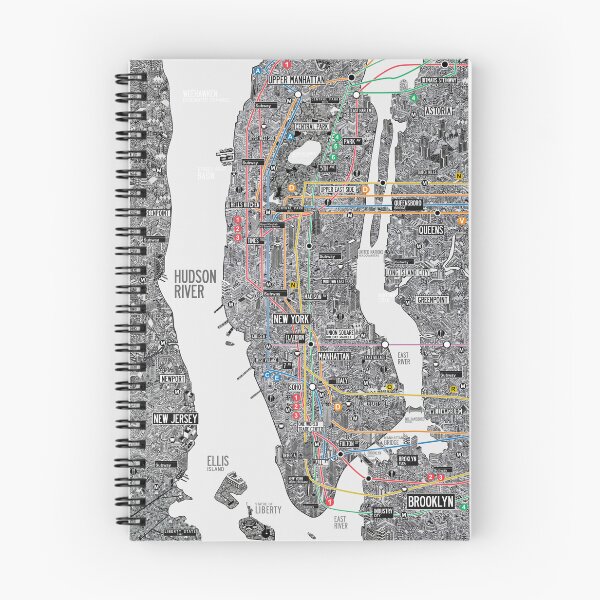 Item preview, New York City map subway designed and sold by oliver polanski.