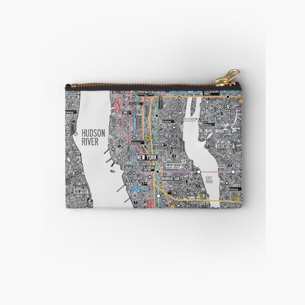 Item preview, New York City map subway designed and sold by oliver polanski.