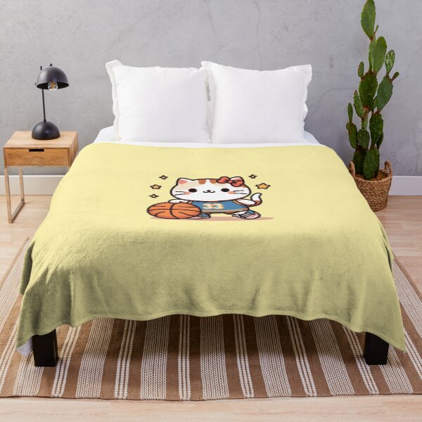 Item preview, Basketball cat kawaii no 33 designed and sold by SOMI SOMI.
