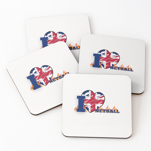 Item preview, England I love Netball United Kingdom Great Britain England designed and sold by Inayvision.