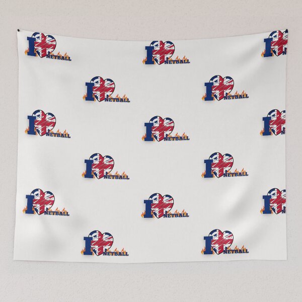 Item preview, England I love Netball United Kingdom Great Britain England designed and sold by Inayvision.