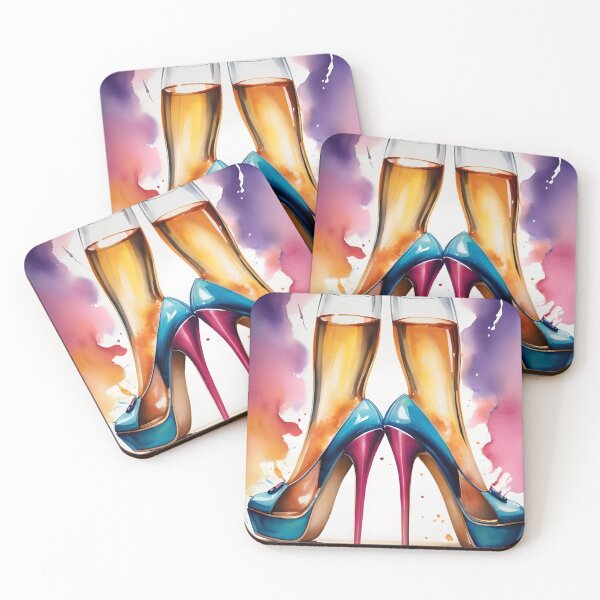 Item preview, Galentine's Glamour: Cheers to Friendship designed and sold by Gaynor Burrows.