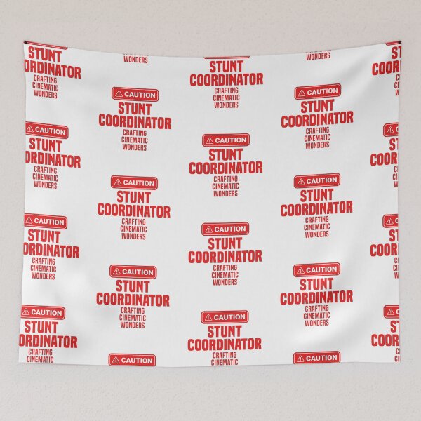 Item preview, Stunt Coordinator Crafting Cinematic Wonders designed and sold by NermilioDesigns.