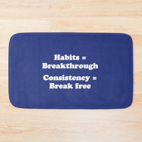 Item preview, (WF) No resolutions, just habits. Workin' them every day. designed and sold by greatvibes4u.