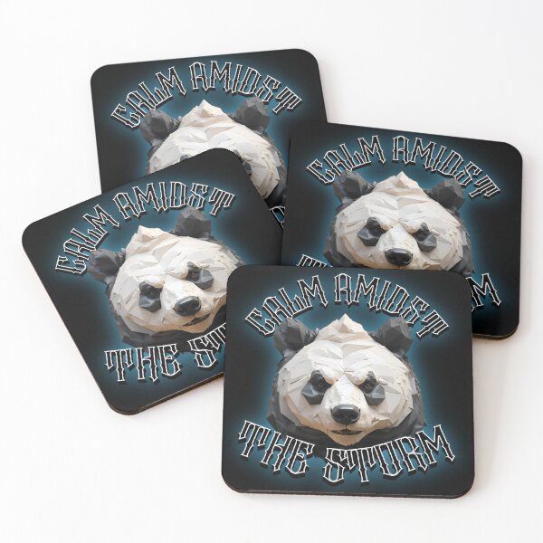 Item preview, Calm Amidst The Storm / Bear Motivation designed and sold by PolygonPinnacle.
