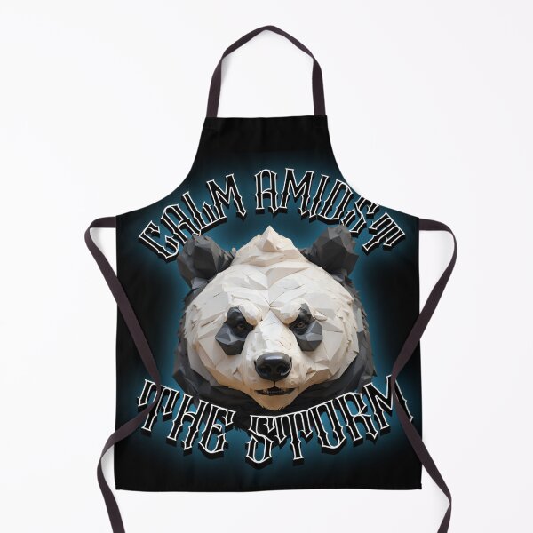 Item preview, Calm Amidst The Storm / Bear Motivation designed and sold by PolygonPinnacle.