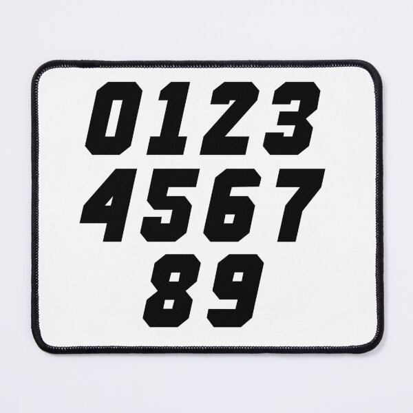 Item preview, number codes designed and sold by Wolagno.