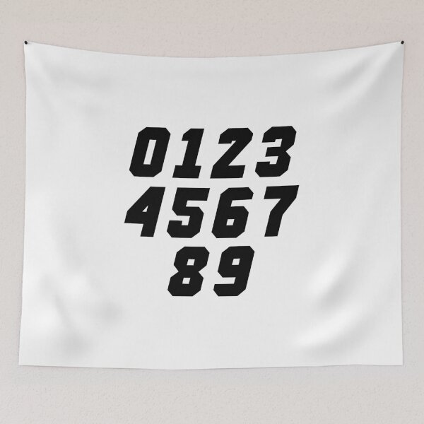 Item preview, number codes designed and sold by Wolagno.