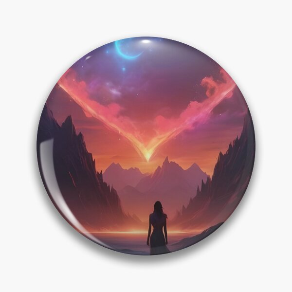 Artikelvorschau, Galentine's Enchantment: Cosmic Heart Vista entworfen und verkauft von Gaynor Burrows.