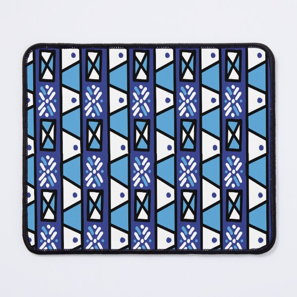 Item preview, Blue Traditional African fabric designed and sold by Wolagno.
