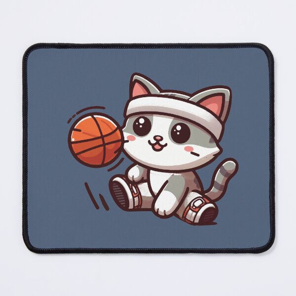 Item preview, Basketball cat sit designed and sold by SOMI SOMI.