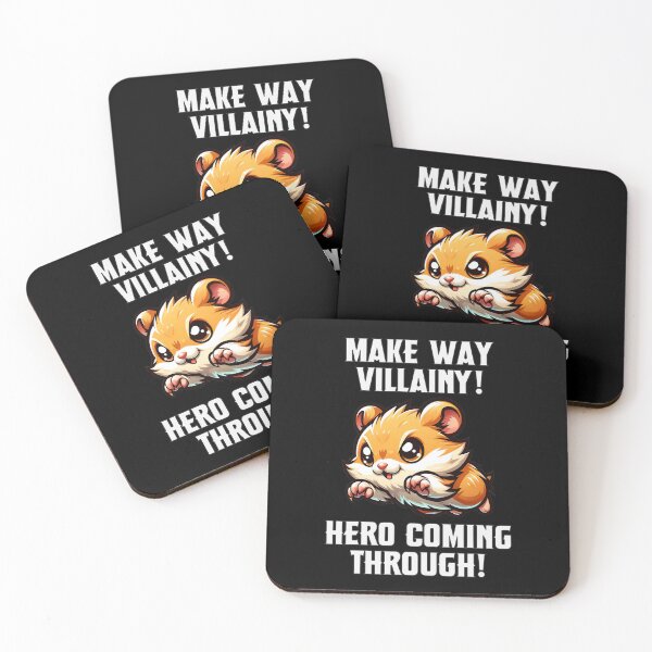 Item preview, Make way villainy! Hero coming through! designed and sold by ToyoTees.