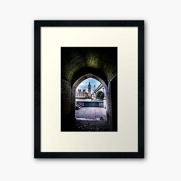 Item preview, Big Ben framed by archway  designed and sold by Mothboybrown.