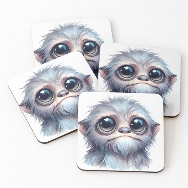 Item preview, small yeti portrait designed and sold by KAJA-T.