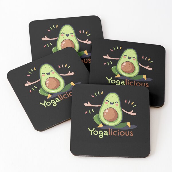 Item preview, Avocado Yoga - Yogalicious  designed and sold by PlayfulMuse.