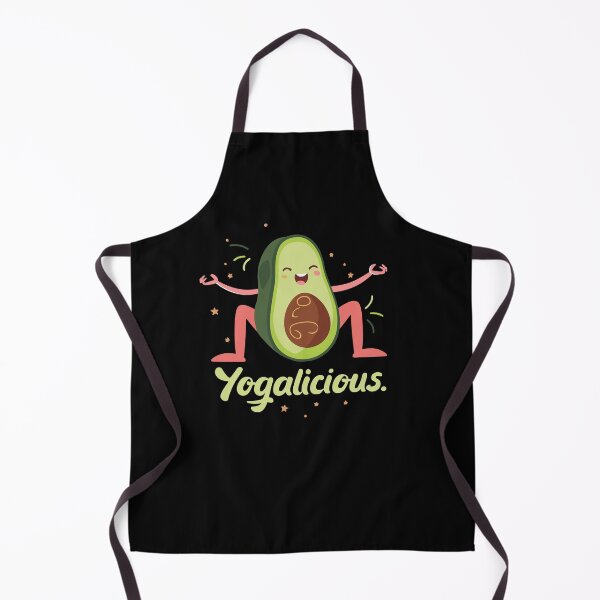 Item preview, Avocado Yoga - Yogalicious designed and sold by PlayfulMuse.