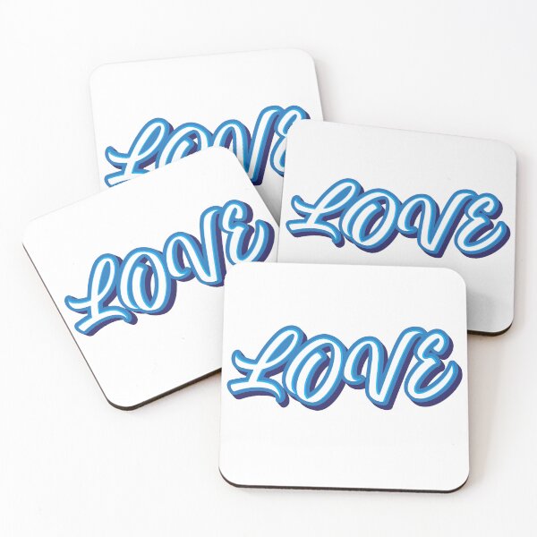Item preview, Love text sticker designed and sold by Sticktle.