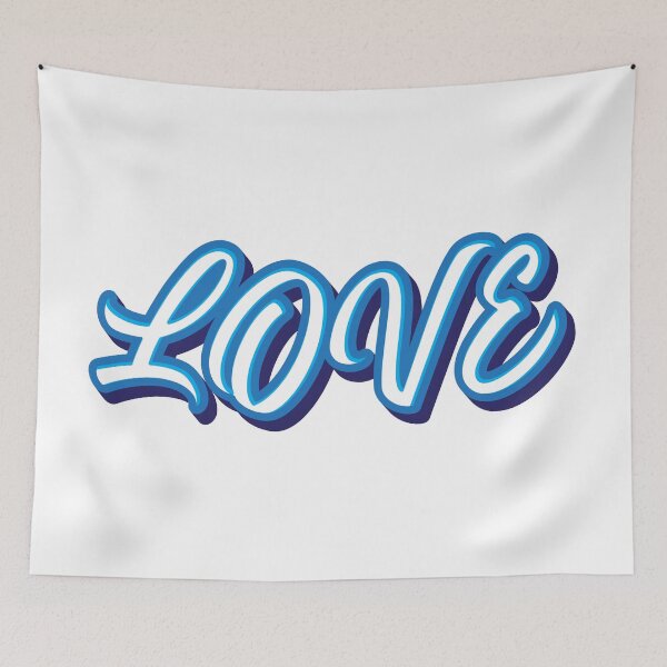 Item preview, Love text sticker designed and sold by Sticktle.