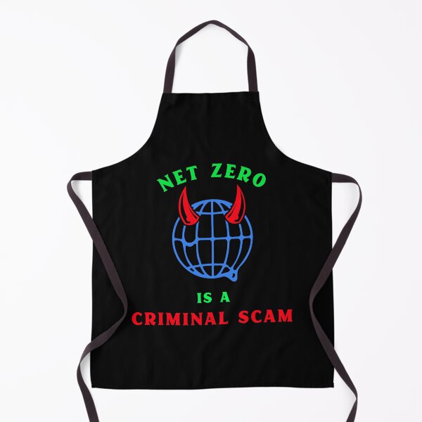 Item preview, Net Zero Is A Criminal Scam designed and sold by PurebloodDesign.
