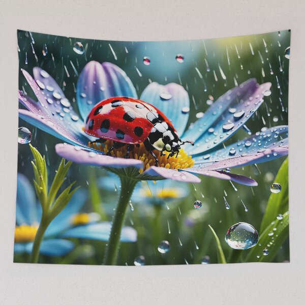Item preview, Ladybugs in the rain designed and sold by LilithsDesires.
