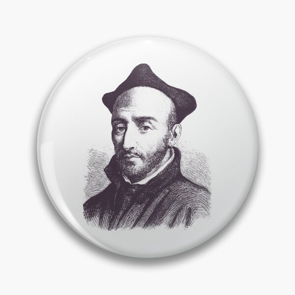 Item preview, St. Ignatius of Loyola Portrait Vintage Illustration designed and sold by Mercatura.
