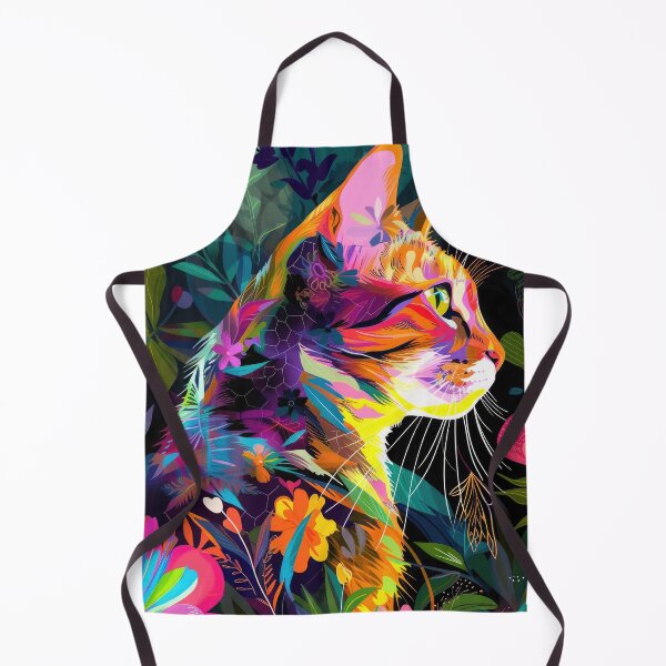 Item preview, color cat designed and sold by Blissandlove.