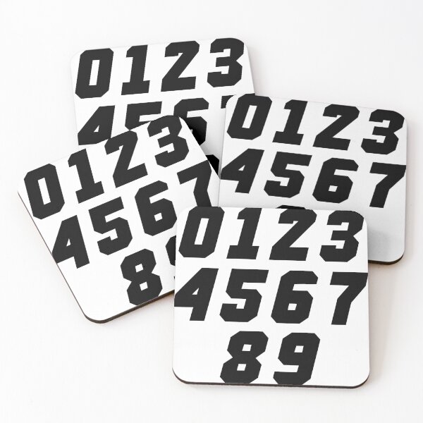 Item preview, number codes designed and sold by Wolagno.
