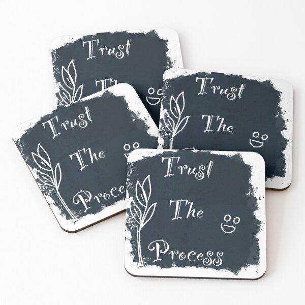 Item preview, Trust the process designed and sold by Flowersonstuff.