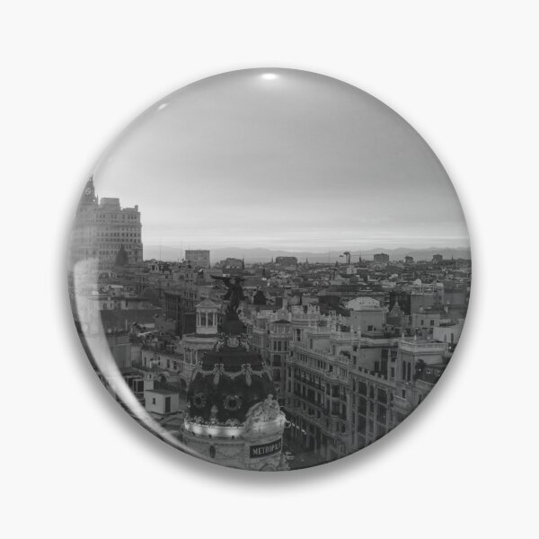 Item preview, Black and White Madrid Spain Europe designed and sold by ShopJoel.