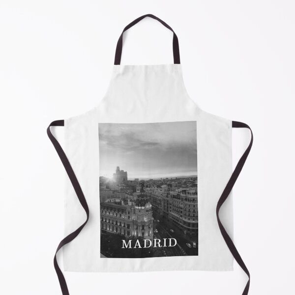 Item preview, Black and White Madrid Spain Europe designed and sold by ShopJoel.