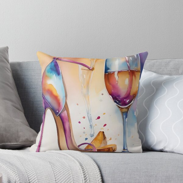 Item preview, Sip of Elegance: Galentine's Stiletto Splash designed and sold by Gaynor Burrows.